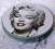 METALOWE ETUI NA PŁYTY MARILYN MONROE MARYLIN