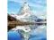 Matterhorn (Góra, Jezioro) - reprodukcja 60x80 cm