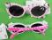 *H&M* _ HELLO KITTY _OKULARY _SERDUSZKA _ b-r