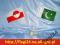 Flaga Pakistanu 30x19cm - flagi Pakistan