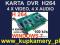 KARTA DVR H264 4 X VIDEO, 4 X AUDIO, SOFT PL