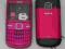 Nowa obudowa Nokia C3 pink +klawiatura metal