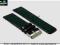 PASEK DO ZEGARKA 28 mm DILOY 327.28.11 ZIELONY