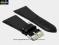 pasek do zegarka 38 mm DILOY 302EA.38.1 CZARNY