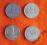 Niemcy - 4 X 1 PFENNIG 1962, 1963,1968,1975 !!!!