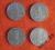 Niemcy - 4 X 1 PFENNIG 1968, 1975,1981,1984 !!!!