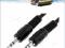 KABEL AUDIO AUX-IN JACK 3,5mm -- > JACK  1,2m