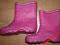 NOWE!Kalosze piankowe Różowe roz 34/35,Wkł 23