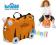 TRUNKI Jeżdżąca WALIZKA TYGRYSEK Tipu Jeździk T085
