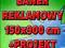 BANER REKLAMOWY 150 x 900 cm - z super projektem