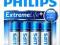 PHILIPS EXTREME LIFE R6 AA BATERIE Alkaliczne 4szt