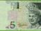 MALEZJA 5 Ringgit ND/2001 P41b BG UNC Papier