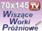 WISZACE WORKI PROZNIOWE 70x145 MOCNE TANIA WYSYLKA