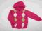 GAP sweterek różowy z kapturem na 4 lata 104 cm