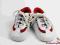 11*Śliczne biało-czerwone adidaski 6-12m*