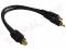 Adapter gn. RCA cinch - 2x RCA wtyk przewód OVE3