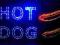 HOT-DOG REKLAMA ZEWNĘTRZNA LED 75,5 x 40 cm