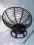 Fotel ratanowy Papasan De Luxe Rattan klasyczny