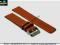 PASEK DO ZEGAKRA 22 mm DILOY 327.22.3 BRĄZOWY