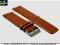 PASEK DO ZEGAKRA 26 mm DILOY 327.26.3 BRĄZOWY