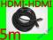 KABEL HDMI-HDMI GOLD 1,3b Full HD HD 5 m ps3