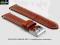 pasek do zegarka 20 mm DILOY 363.20.3 BRĄZOWY