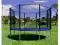 TRAMPOLINA OGRODOWA BATUT Z SIATKĄ DRABINKA 304cm#