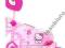 ZESTAW HELLO KITTY HULAJNOGA + TORBA NA DROBIAZGI