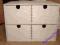 PUDEŁKO /KOMÓDKA 4  SZUFLADKI