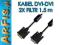 KABEL DVI-DVI 2X FILTR 1.5 m