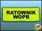 RATOWNIK WOPR kontrastowa naszywka jaskrawy napis