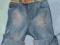 EARLY DAYS SPODNIE JEANS 6-9 M UNISEKS ŚLICZNE !!!