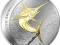2$ Fiji 2011  - Miecznik / Swordfish - pozłacana