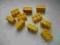 LEGO BRICKI CEGŁY 2x3 żółte yellow 20szt