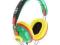 No Fear Stereo Rasta - słuchawki - NOWKA