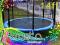 Ogromna TRAMPOLINA +SIATKA  Drabinka 427cm (14FT)