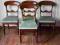 Krzesła Biedermeier 4szt Mahoniowe!!!
