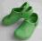 CROCS ZIELONE SANDAŁKI KLAPKI 33/34