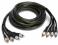 KABEL SYGNAŁOWY TEC  4 KANAŁOWY 5 M WROCŁAW