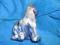 Figurka kota z lapis-lazuli