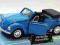 VOLKSWAGEN GARBUS BEETLE CONVERTIBLE 1:34 WELLY VW