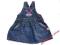 (150) BABBLE BOOM__JEANS sukienka 3-6 M