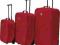 ZESTAW 3 WALIZEK CZERWONY GO EXPLORE CONSTELLATION