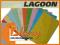 Koperty ozdobne kolorowe DL 110x220 LAGOON ŁÓDŹ