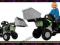 BIG - TRAKTOR NA PEDAŁY -  JOHN  XL Z ŁADOWARKĄ