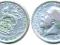 ANGLIA 6 Pence [6Pensów] 1925r.srebro próba 500