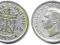 ANGLIA 6 Pence [6Pensów] 1946r.srebro próba 500
