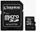 Karta pamięci microSDHC 4GB Kingston + Adapter SD