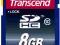 Karta pamięci SDHC 8GB Transcend Class 10 SD HC
