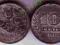 HOLANDIA /KM-173/ 10 CENTS 1941 r.Zn Rzadka